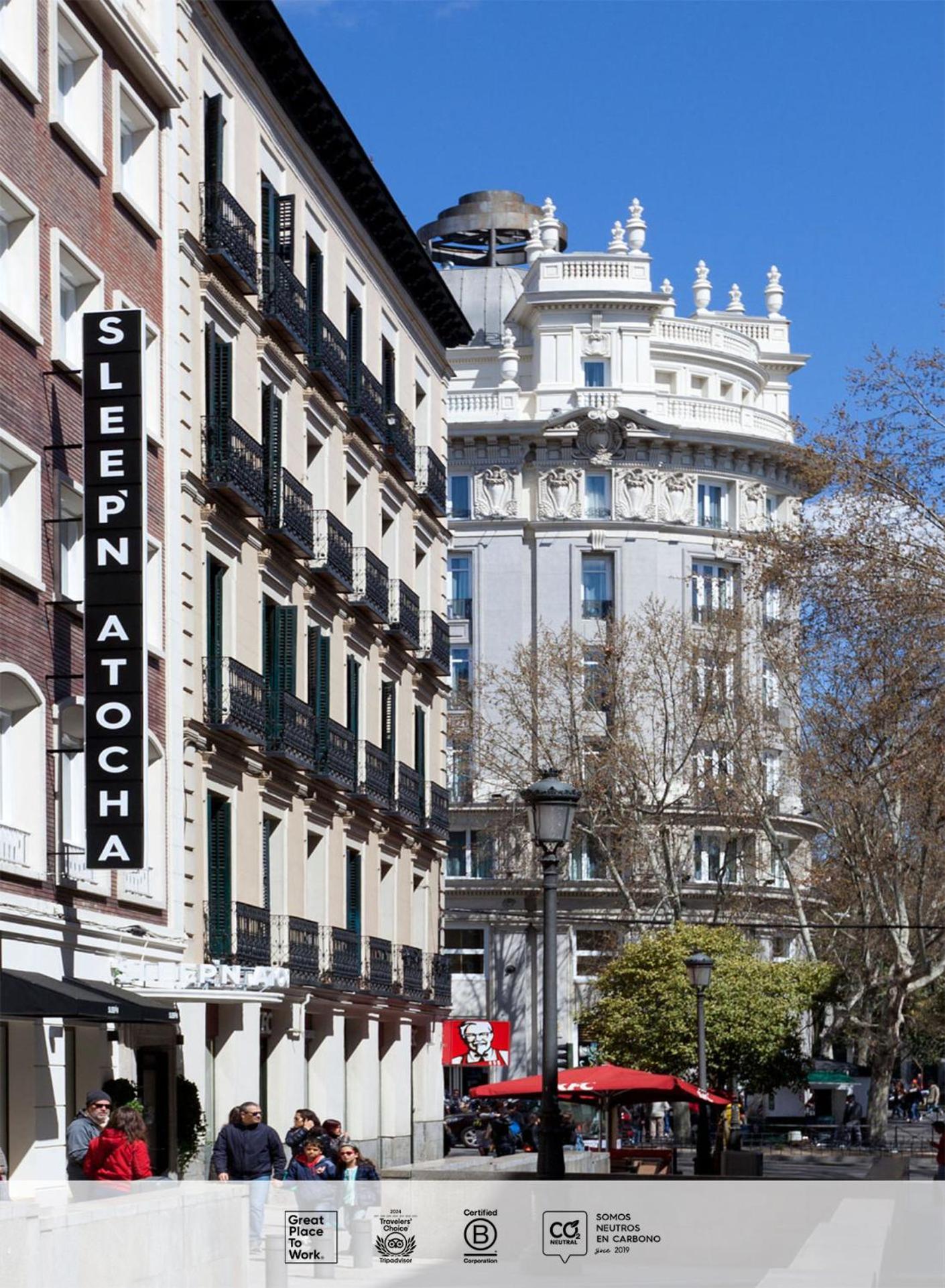 Sleep'n Atocha - B Corp Certified 2* Madrid